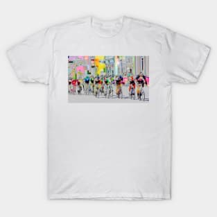 Cycling Down Main Street USA T-Shirt